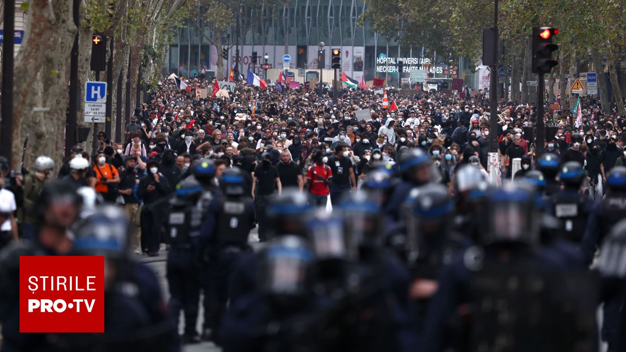 Proteste masive în Franța: Mișcarea Vestelor Galbene revine în prim-plan pe fondul crizei economice