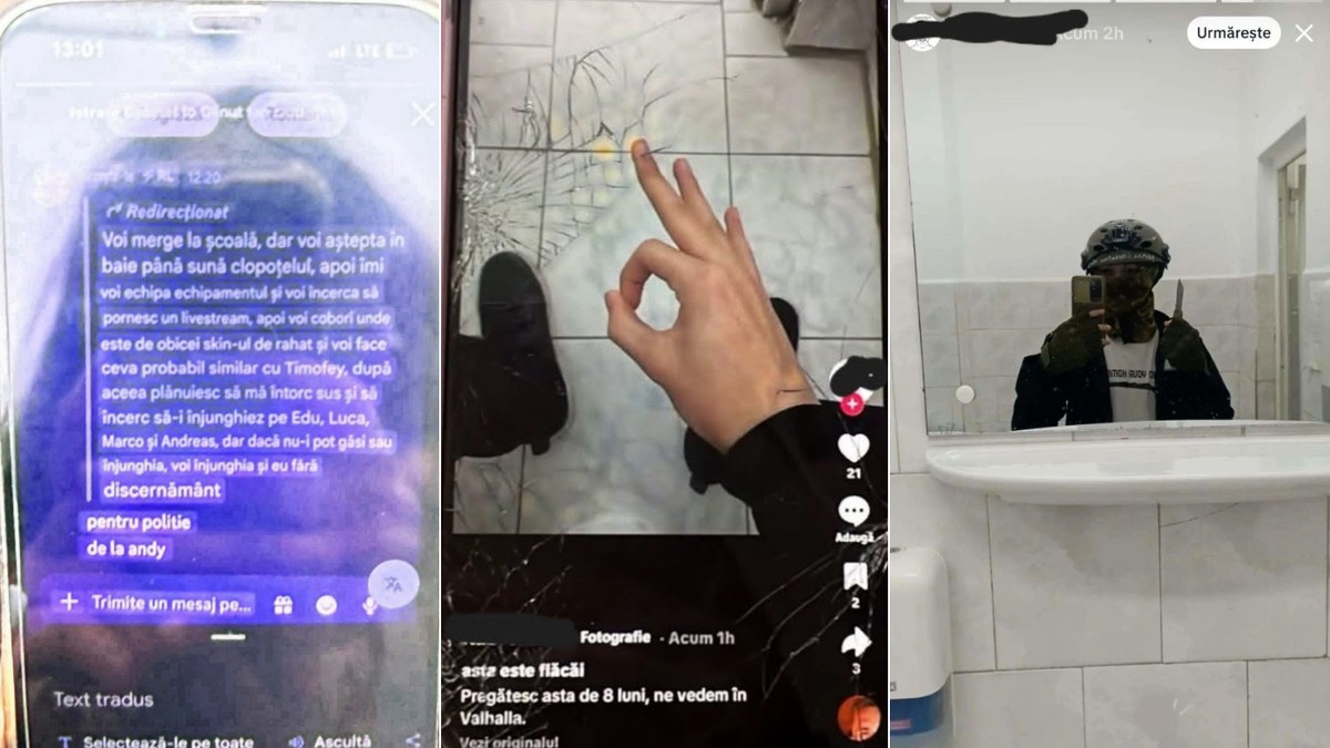 Atacul de la Bistrița: minorul a fost radicalizat pe TikTok și a vizat colegi de etnie romă