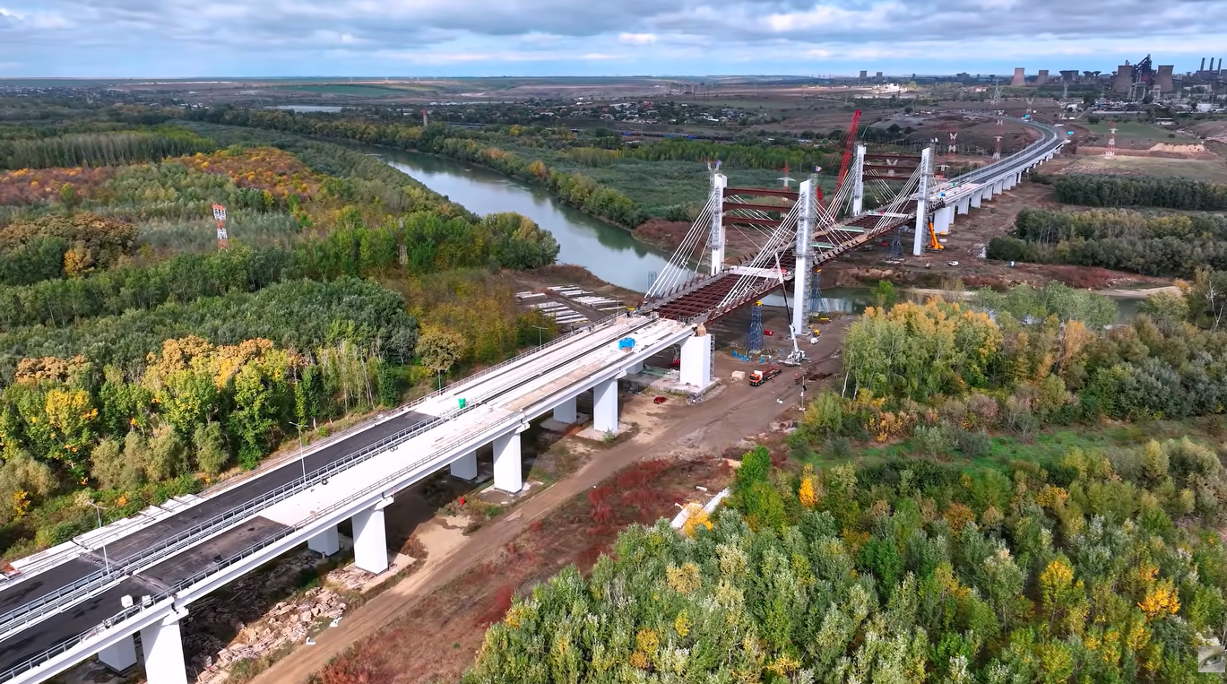 Drumul Expres Brăila – Galați: Au început lucrările la podul peste râul Siret