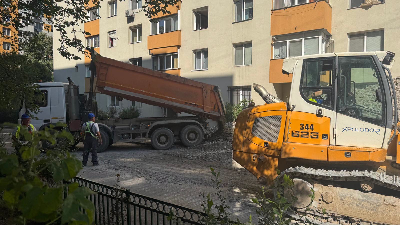 Demarează lucrările de punere în siguranță la blocul din Rahova afectat de explozie