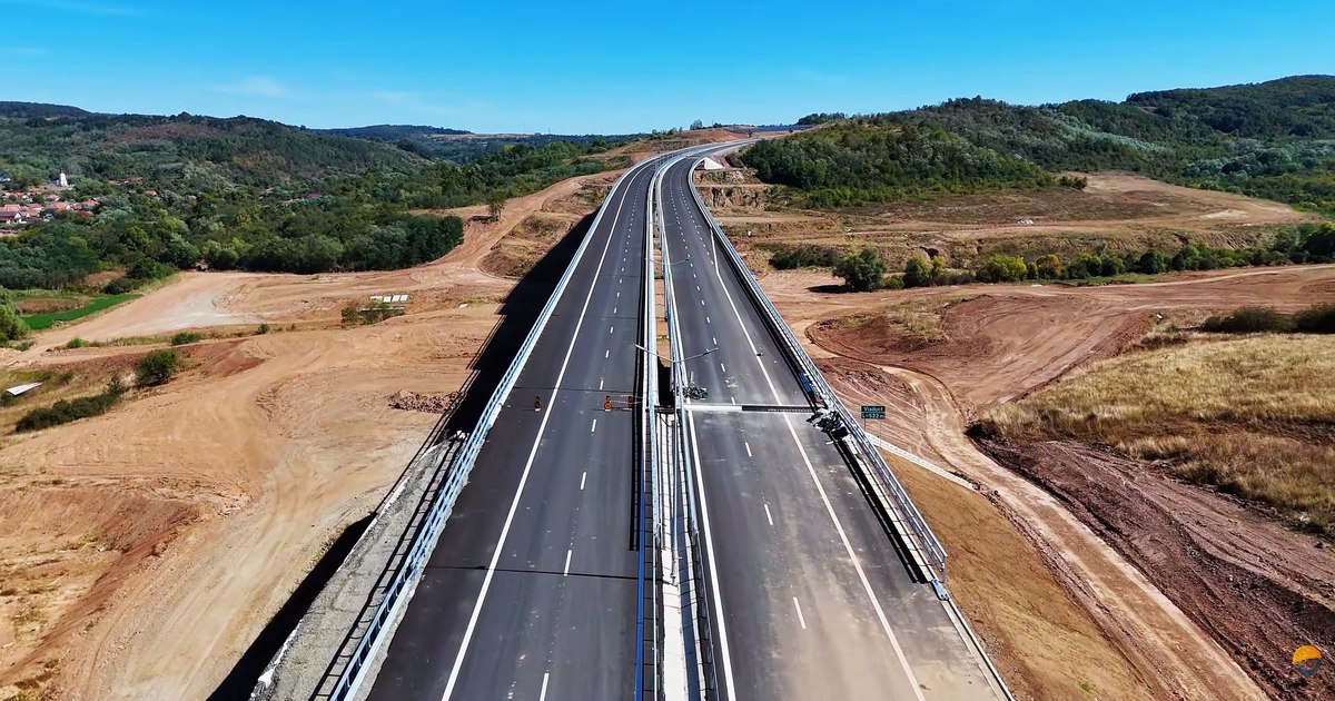 Tronson important de pe Autostrada A3 ar putea fi deschis cu trei luni înainte de termen