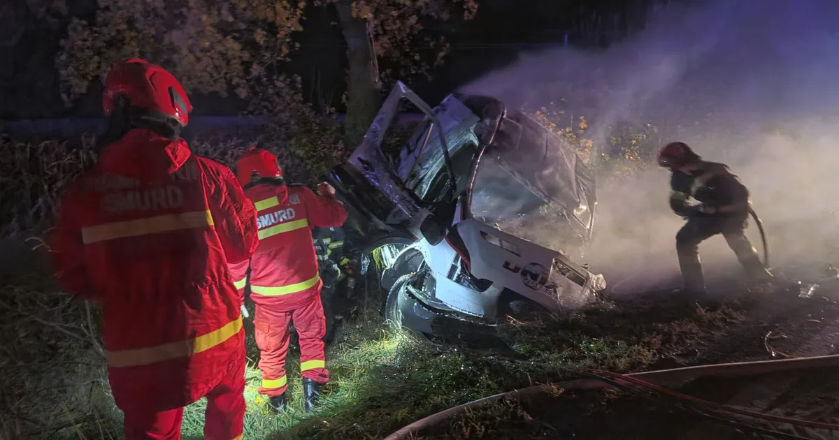Accident rutier cu victime mortale în județul Iași: doi șoferi au decedat după impact