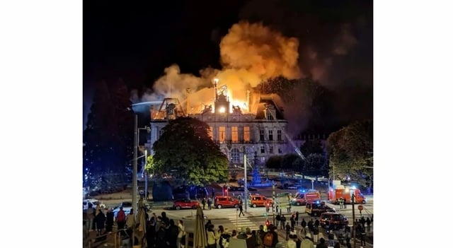 Un al doilea suspect a fost arestat în dosarul incendiării Primăriei Limoges