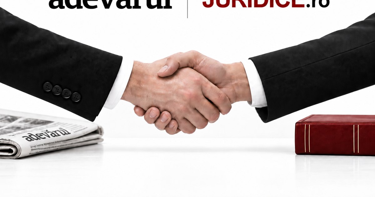 Adevărul și JURIDICE.ro încheie un parteneriat editorial pentru accesul publicului la informații juridice