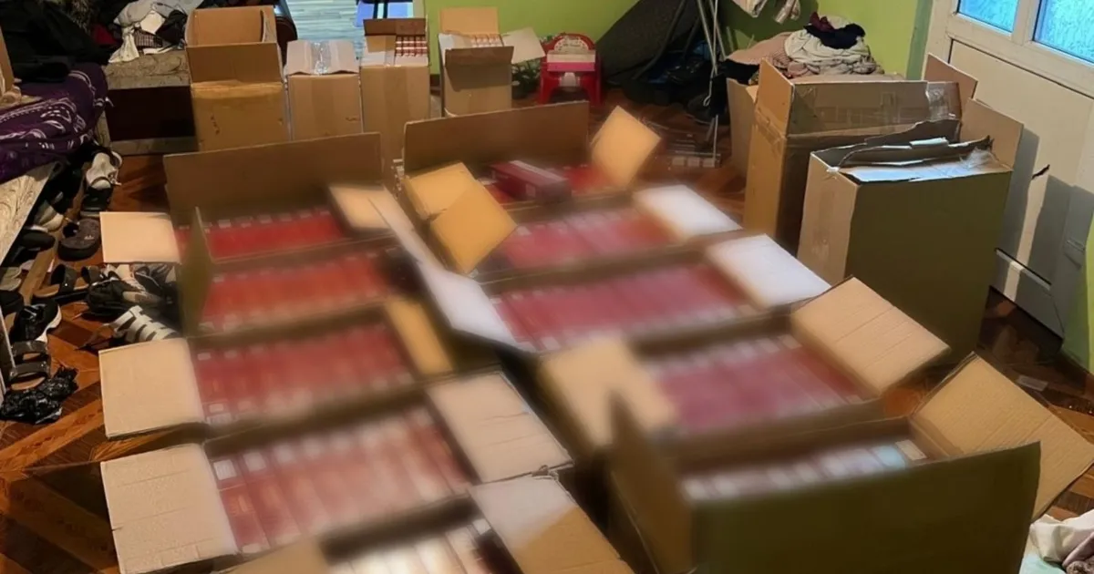 Contrabandă masivă în România: 70 de milioane de țigări confiscate de polițiști în primele nouă luni