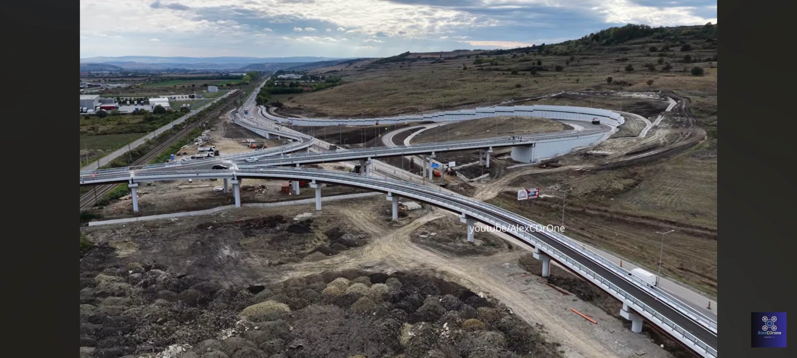 Pasajul rutier de la Jucu este finalizat, dar inaugurarea a fost amânată din motive obiective