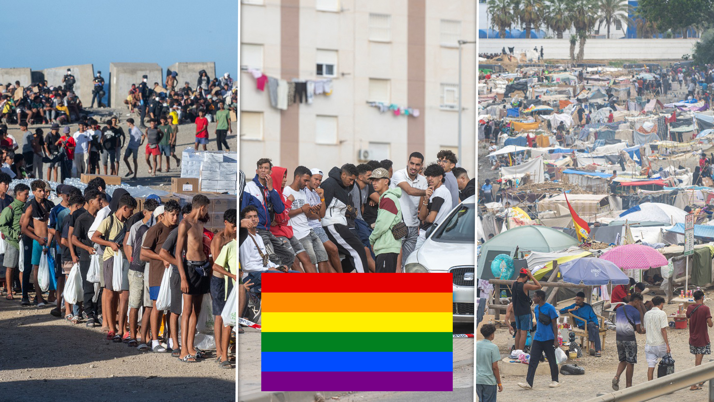 Schimbare de strategie în Ceuta: 70% dintre migranții marocani invocă persecuția LGBTQ+ pentru azil
