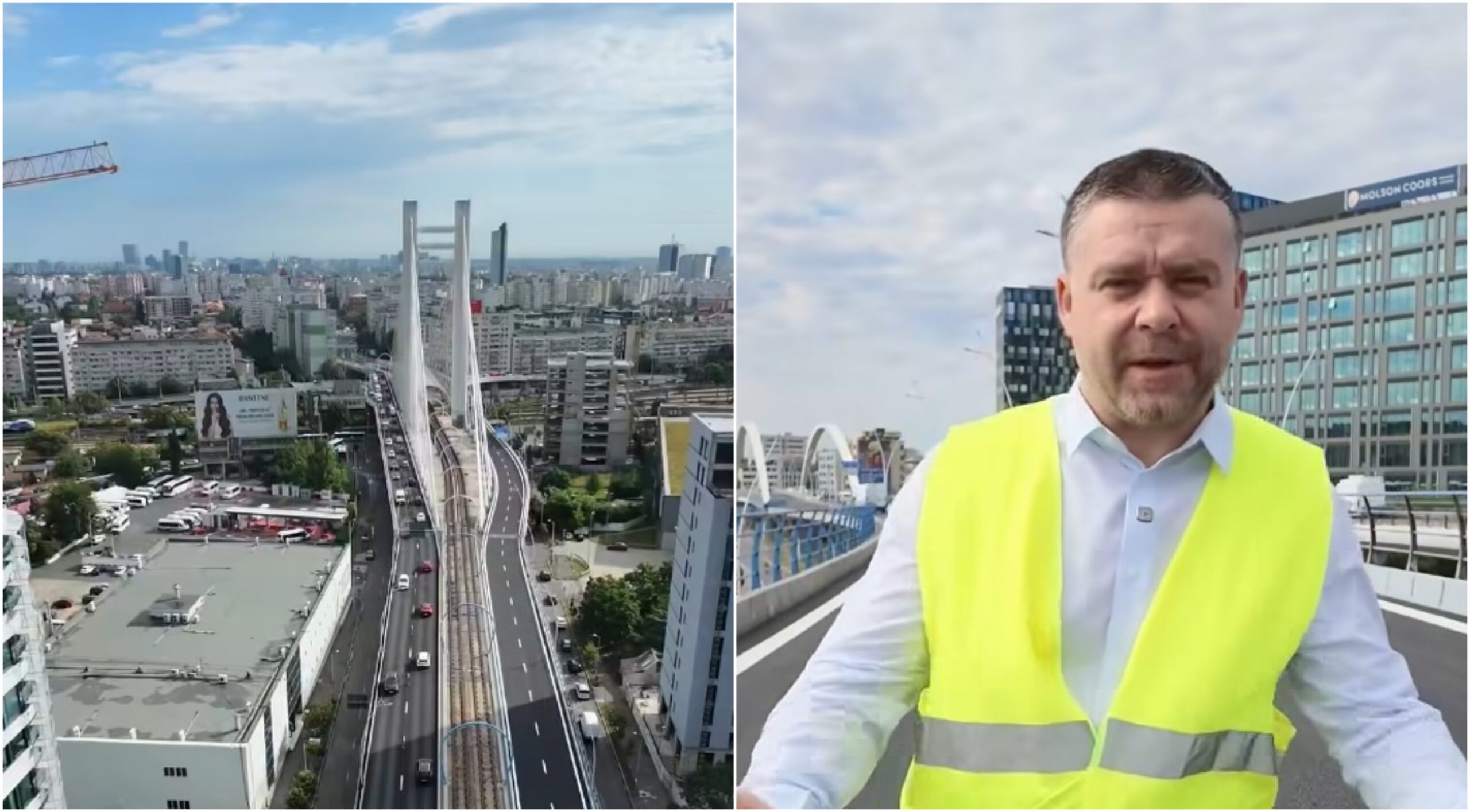 Podul Basarab din București se redeschide circulației după lucrări de reparații