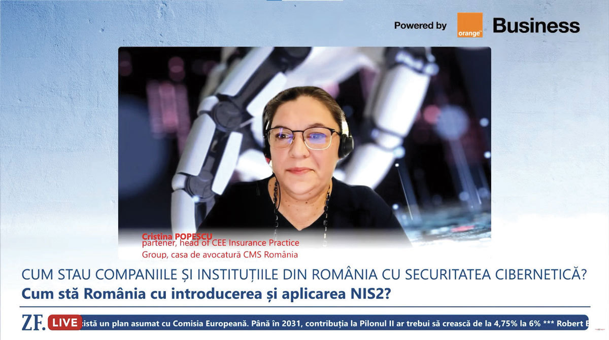 Nivelul de conformare al companiilor din România la directiva NIS 2 este de nota 7 din 10