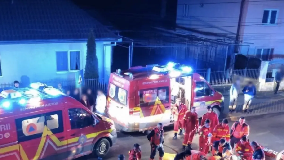 Tragedie în județul Sibiu: Doi copii au murit după un incendiu, iar un accident rutier a lăsat răniți