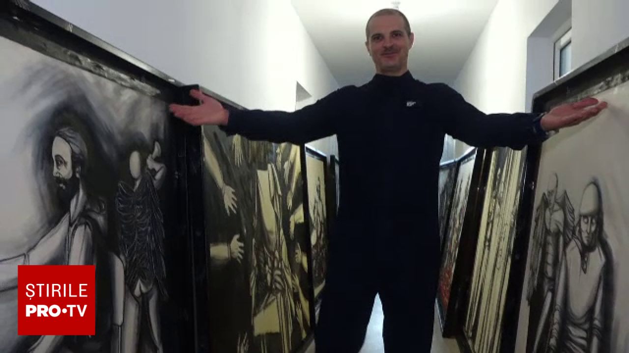 Un deținut a recuperat 10 tablouri pictate în Penitenciarul Vaslui după un proces de doi ani