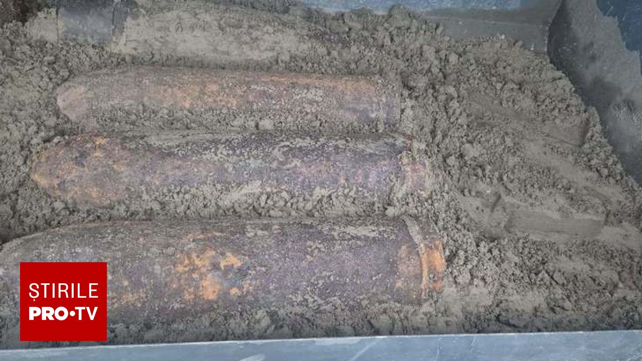Patru proiectile explozive au fost descoperite în județul Iași, unele pe traseul Autostrăzii A8