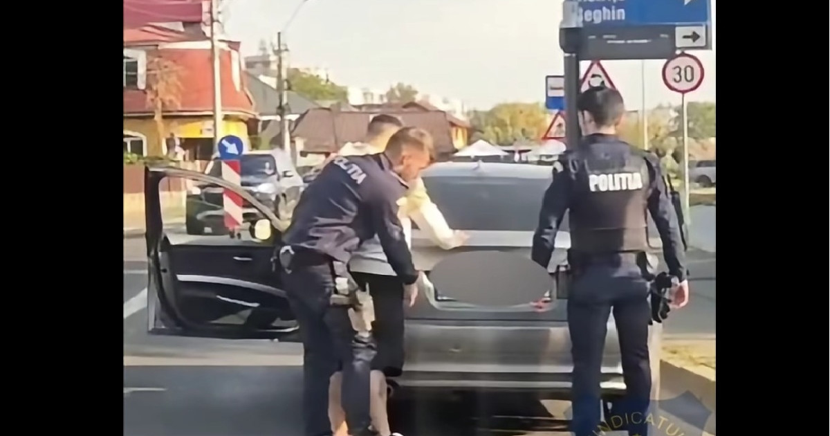 Șofer depistat la volanul unui autoturism sub influența ketaminei în Mureș