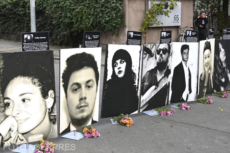 Comemorare la 11 ani de la tragedia clubului Colectiv: victimele sunt omagiate în fața fostului local
