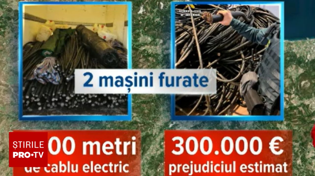 Rețele de români implicate în furturi de cupru în Europa: pagube de sute de mii de euro și fabrică oprită