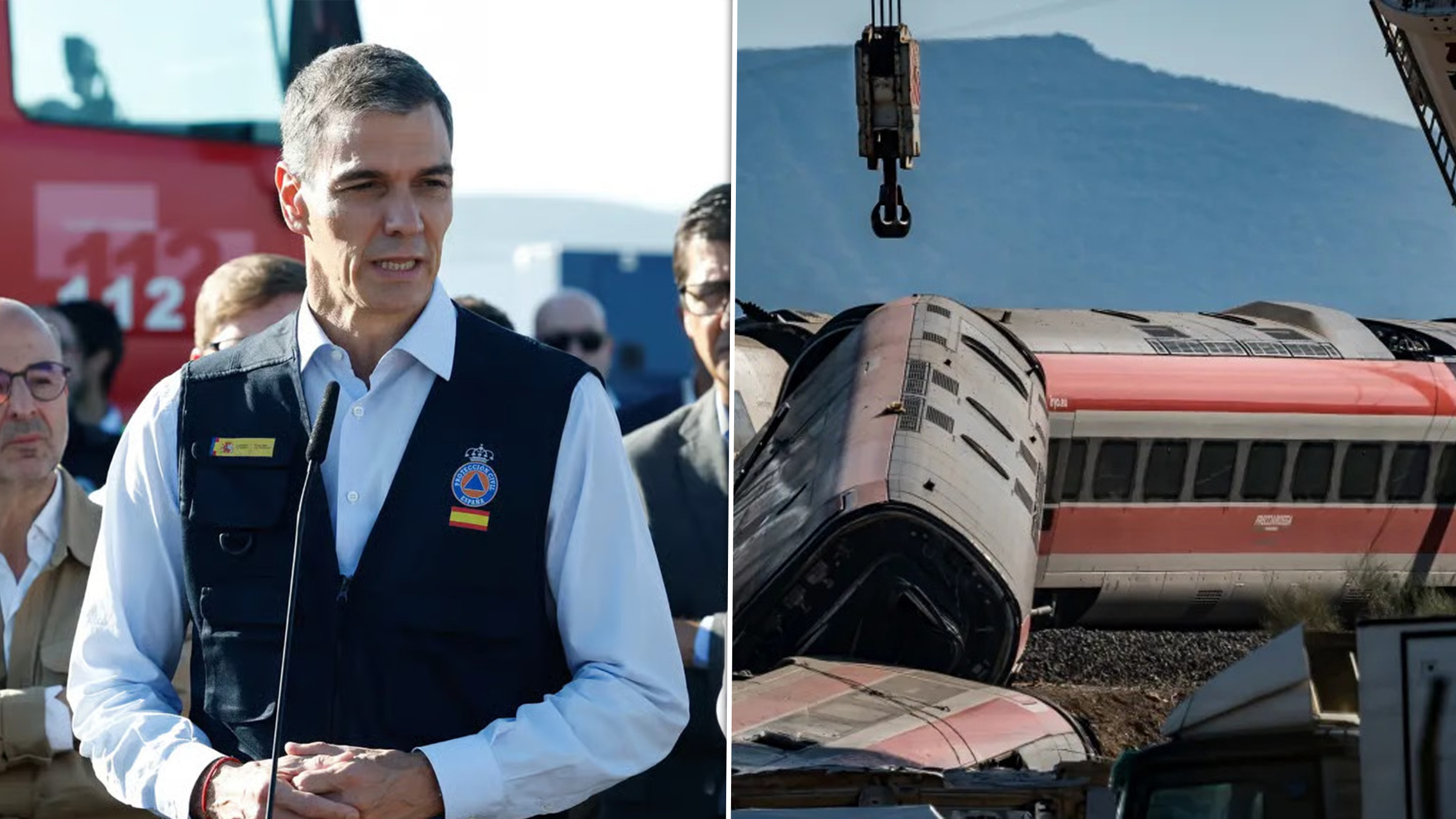 Bilanț tragic în Spania: 69 de morți și zeci de persoane dispărute după coliziunea a două trenuri de mare viteză