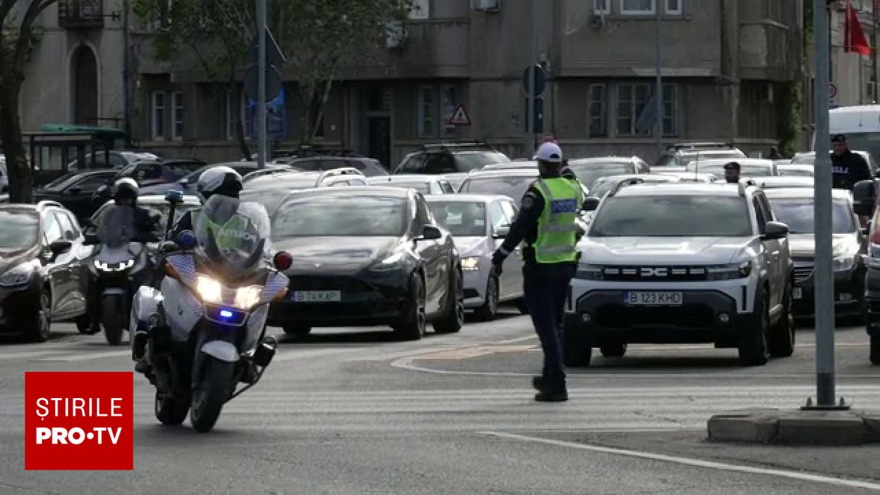 Restricții de trafic în București în acest weekend: manifestări sâmbătă și cursă de alergare duminică