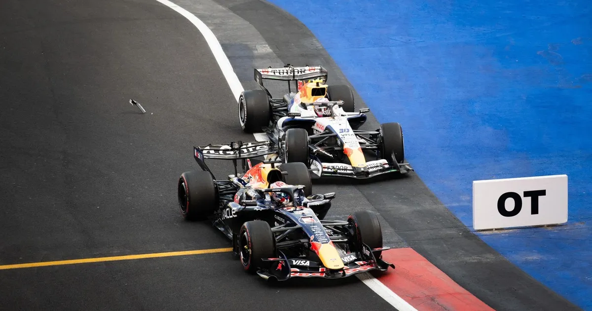 Incident între Max Verstappen și Liam Lawson în timpul antrenamentelor de la Marele Premiu al Mexicului