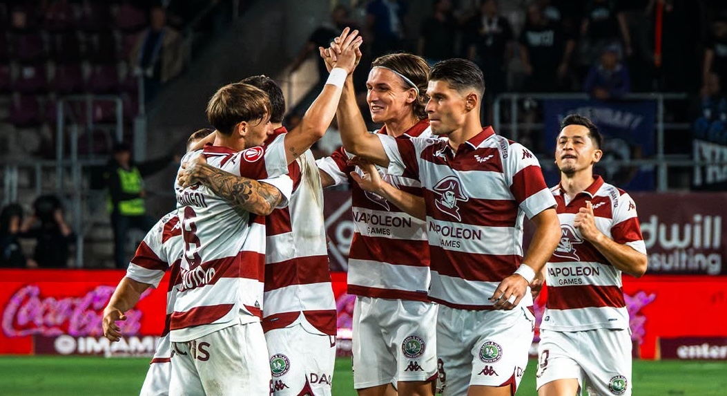 Andrei Șucu a marcat primul gol în SuperLigă în victoria Rapidului împotriva FC Argeș