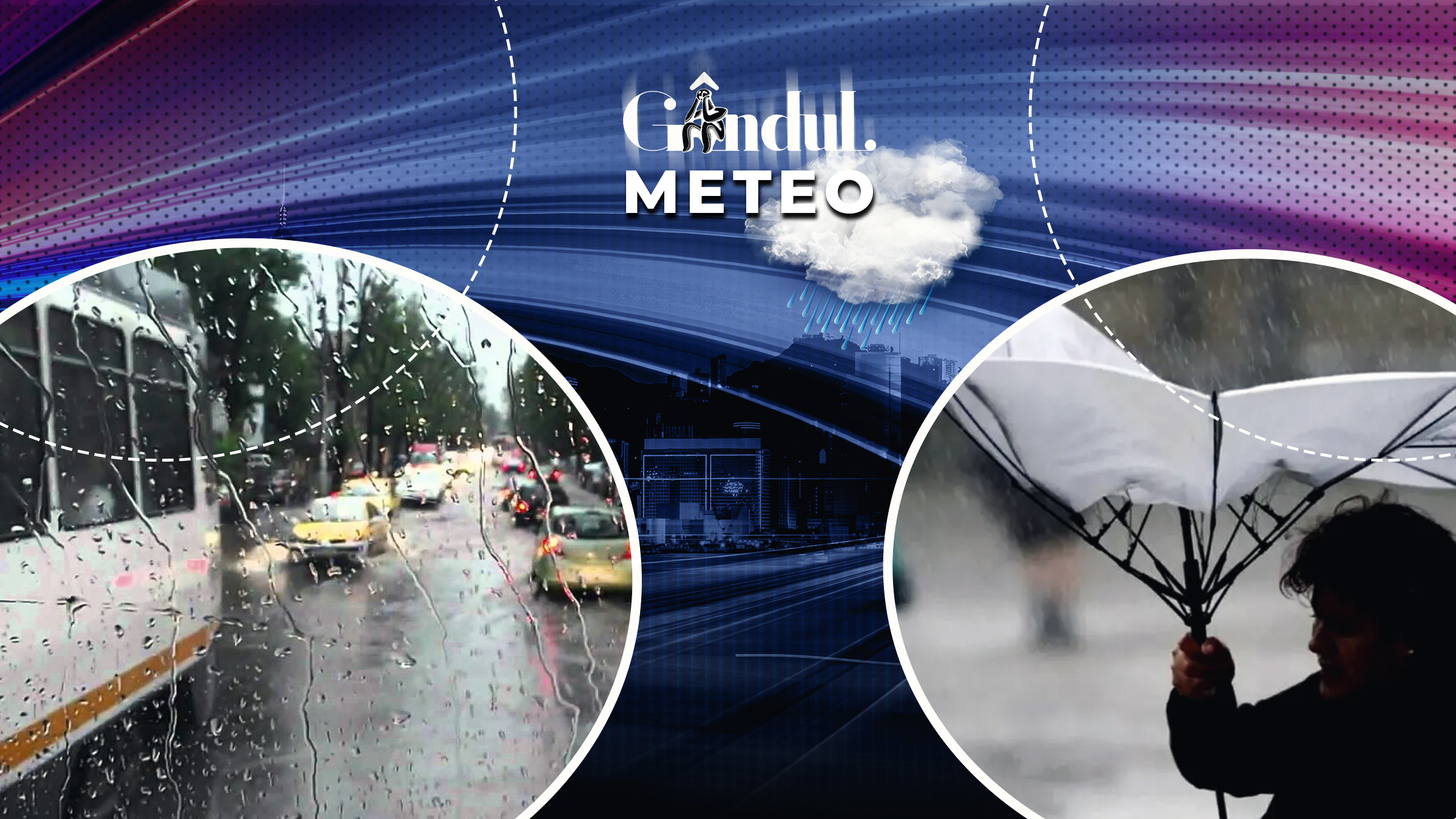 Avertisment meteo pentru weekend: ploi torențiale, descărcări electrice și grindină în anumite zone ale țării