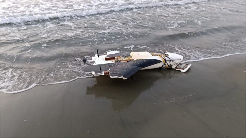 Resturi de dronă au fost găsite și neutralizate în zona Grindului Chituc, în Marea Neagră