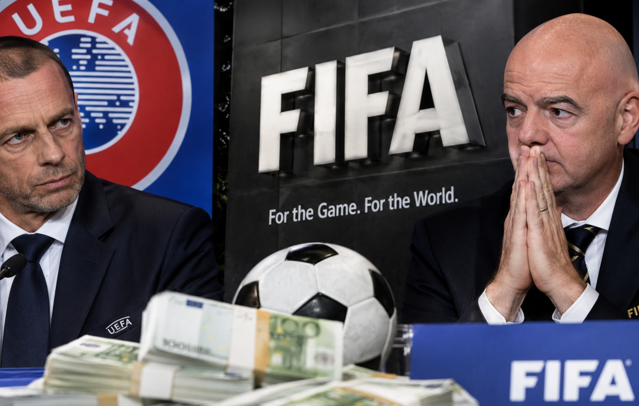 Conflict financiar între UEFA și FIFA: Propunere de distribuire a miliardelor către federațiile naționale
