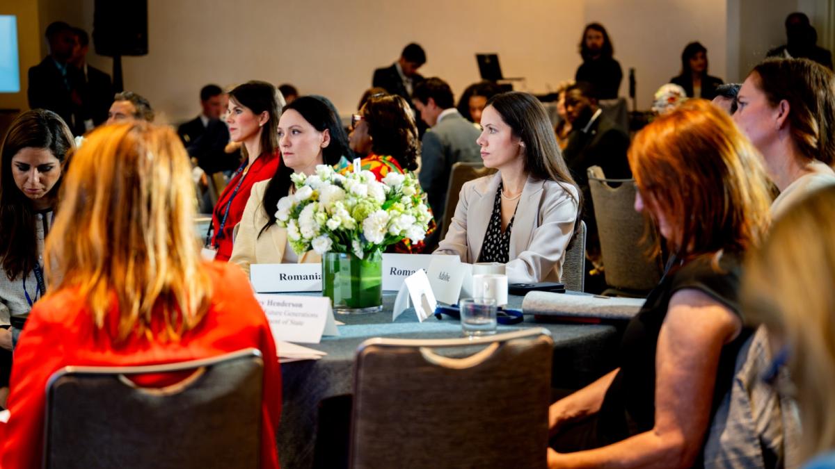 Mirabela Grădinaru participă la New York la reuniunea fondată de Melania Trump privind siguranța copiilor