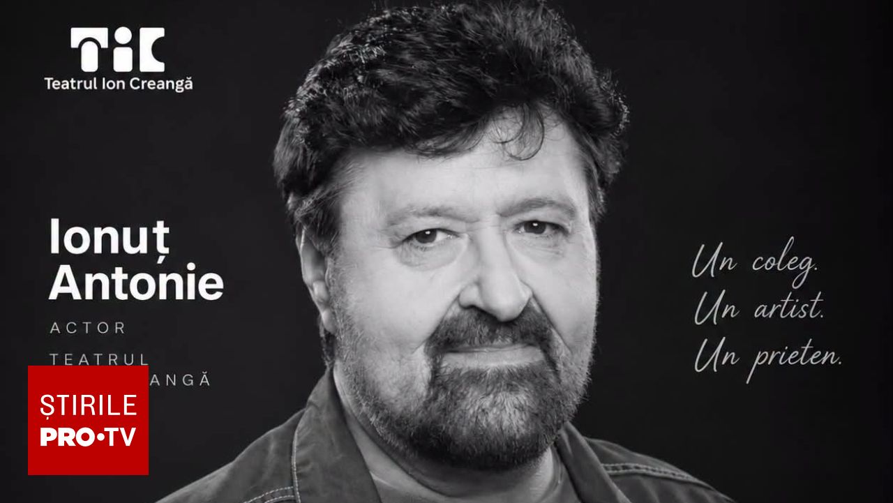 Actorul Ionuț Antonie a murit și nu are rude identificate. Apel pentru o înmormântare demnă
