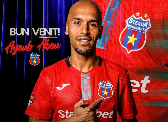 Ayoub Abou, fost jucător la juniorii Barcelonei, a semnat cu Steaua București
