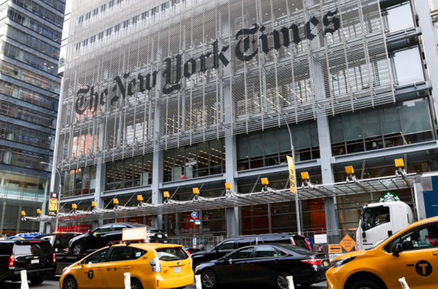 The New York Times dat în judecată de acționari pentru alegerea unei abordări anti-Israel în jurnalism