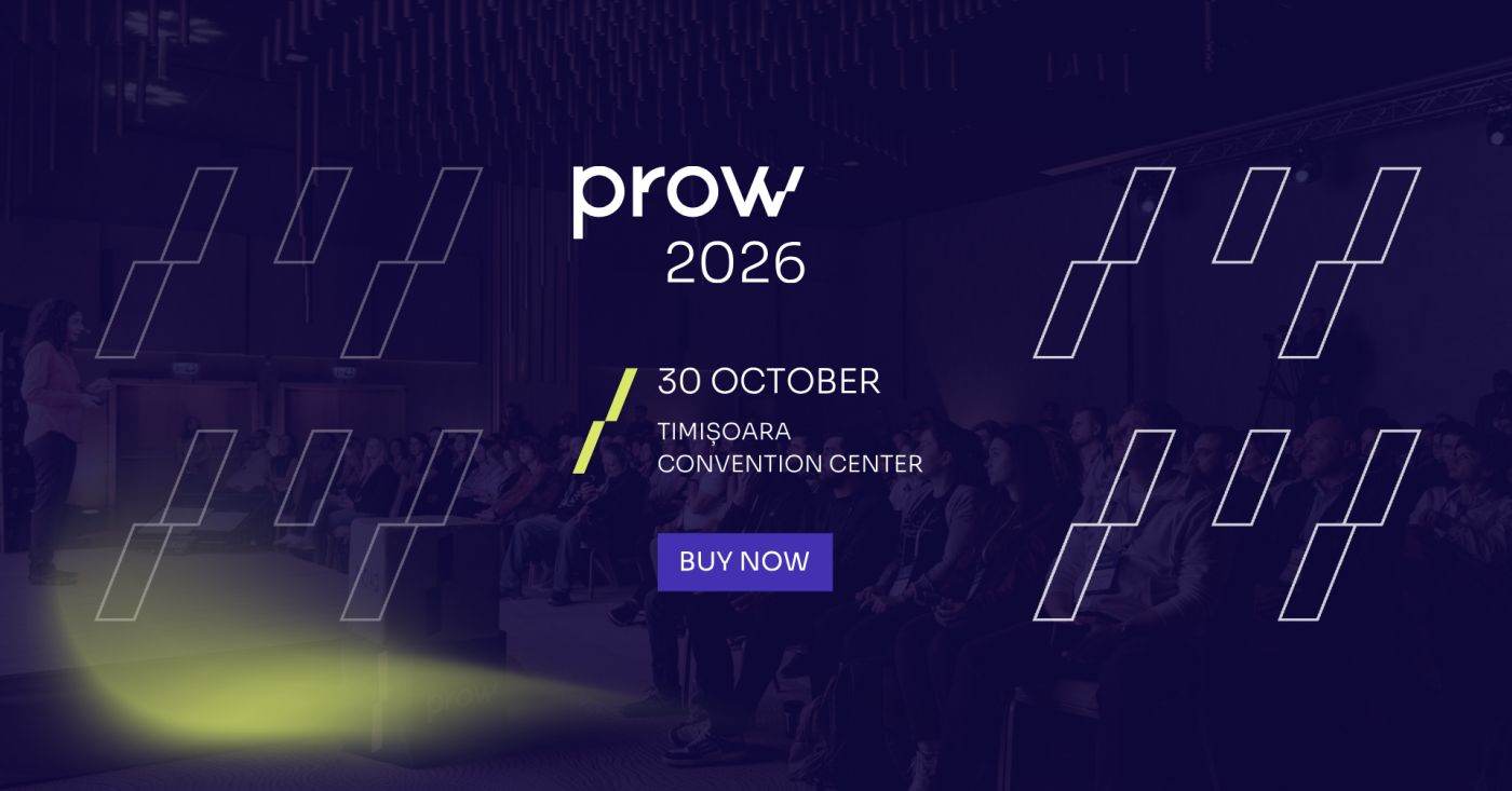 PROW Conference anunță primii vorbitori pentru ediția de la Timișoara din 30 octombrie