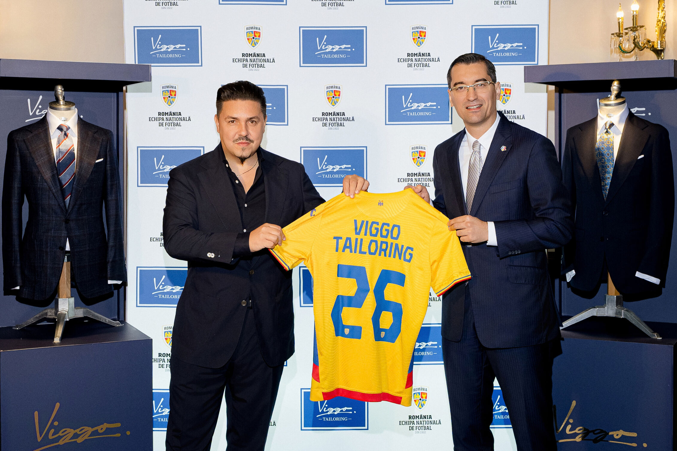Viggo Tailoring devine partener oficial de tailoring pentru Echipa Națională de Fotbal a României