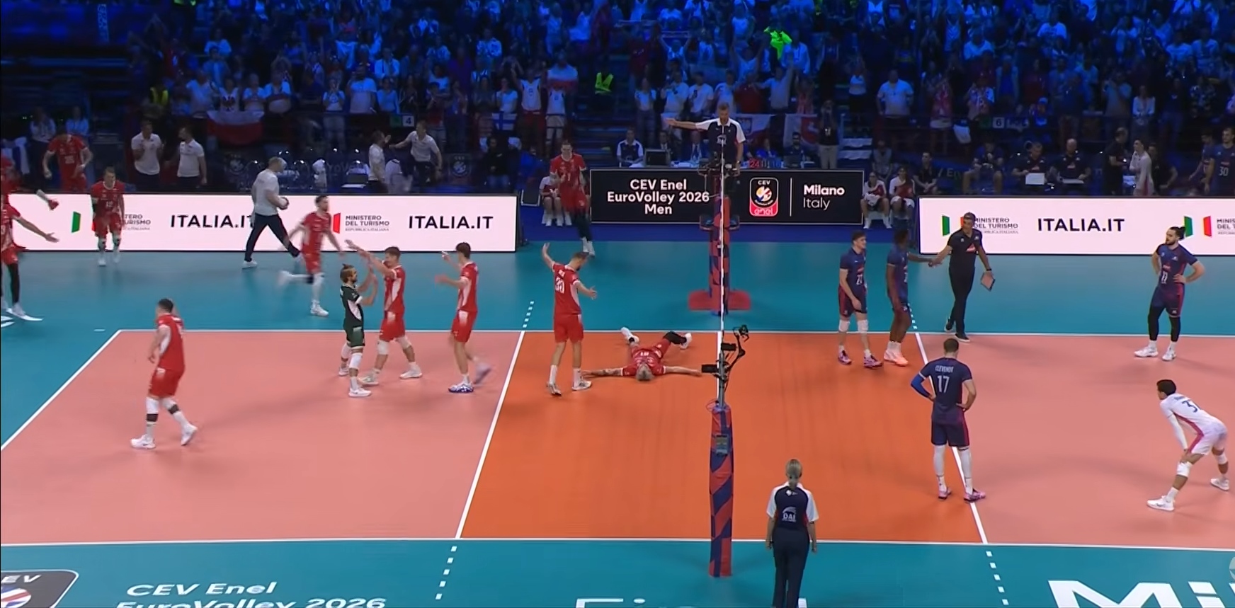 Polonia a câștigat al doilea titlu european la volei masculin după victoria în finala cu Franța