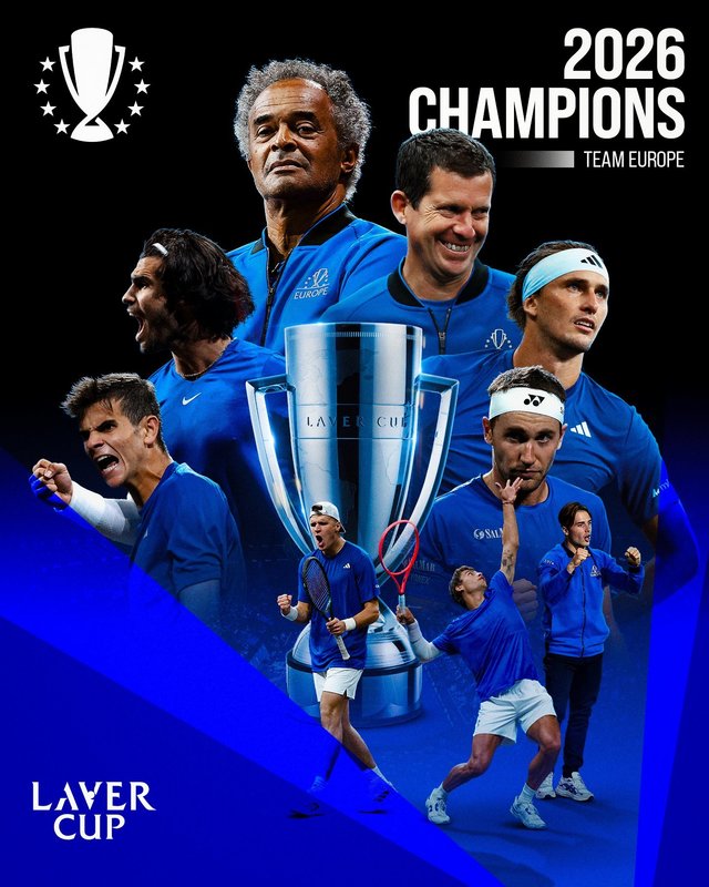 Europa câștigă Laver Cup după victoria decisivă a lui Alexander Zverev împotriva echipei „Lumii” la Londra