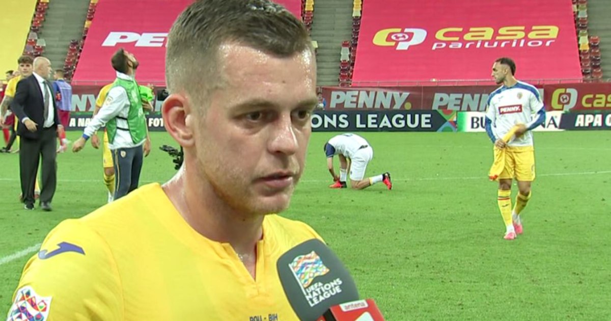 Alexandru Cicâldău reacționează după înfrângerea României cu Bosnia, scor 2-4, pe Arena Națională