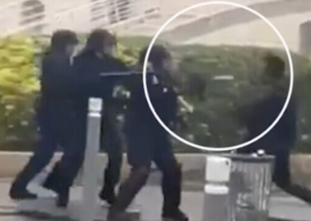 Anchetă în Franța după ce un licean a fost rănit de un polițist în timpul unui blocaj la un liceu
