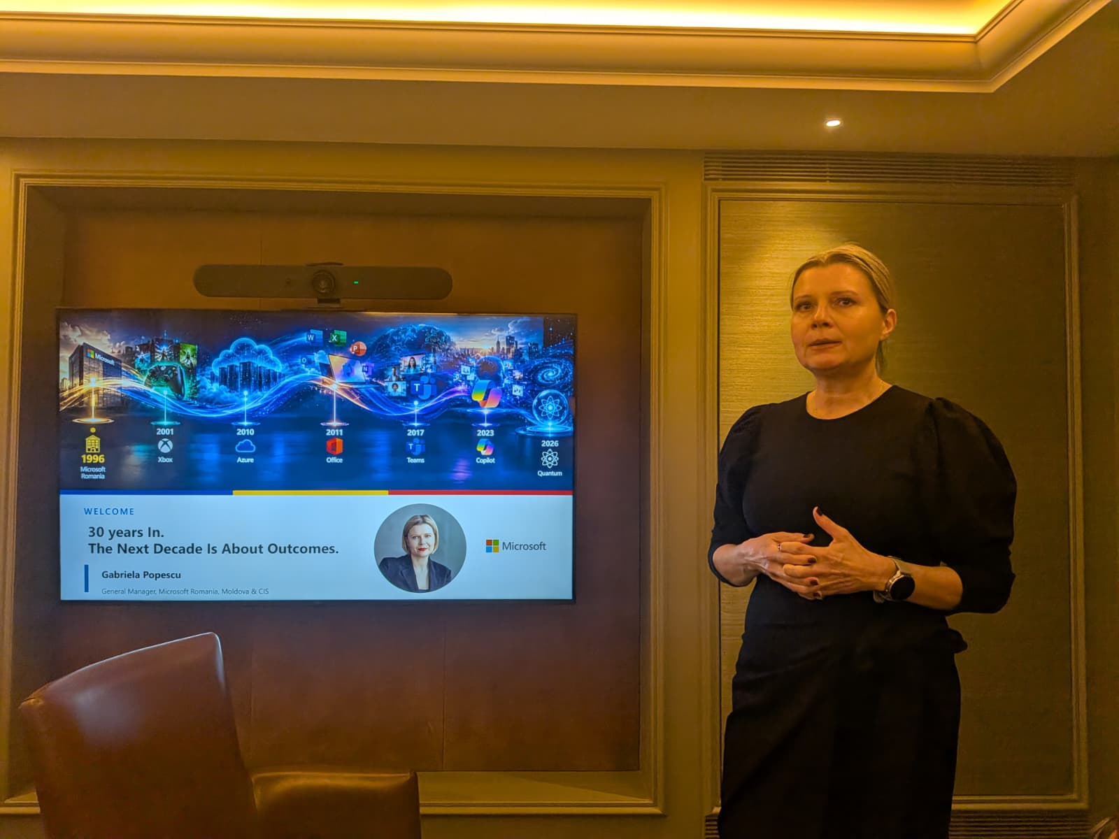 Gabriela Popescu, Microsoft România: România pierde competitivitate din cauza vitezei reduse de digitalizare