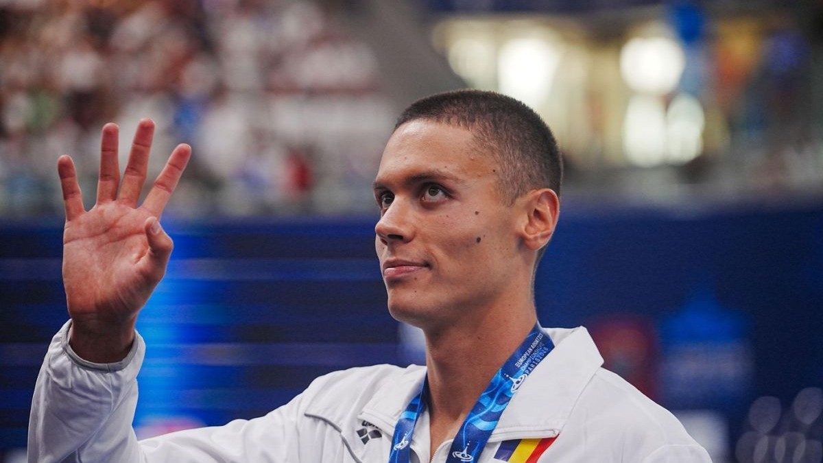 David Popovici critică reacțiile fanilor la eșecurile sportivilor: „Nu o luăm ca pe ceva personal”