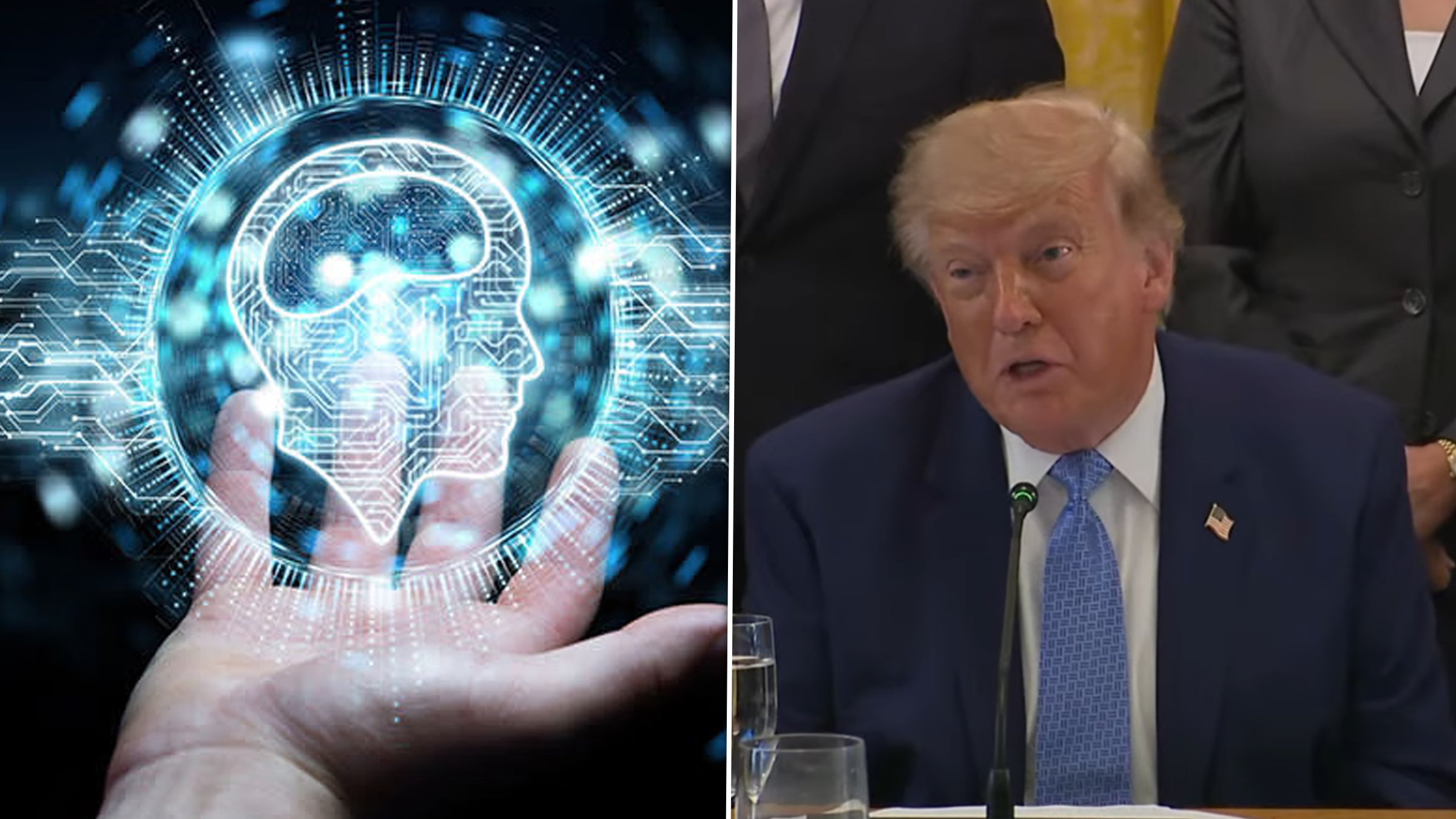Donald Trump semnează un ordin executiv: inteligența artificială va fi numită de acum „super inteligență”