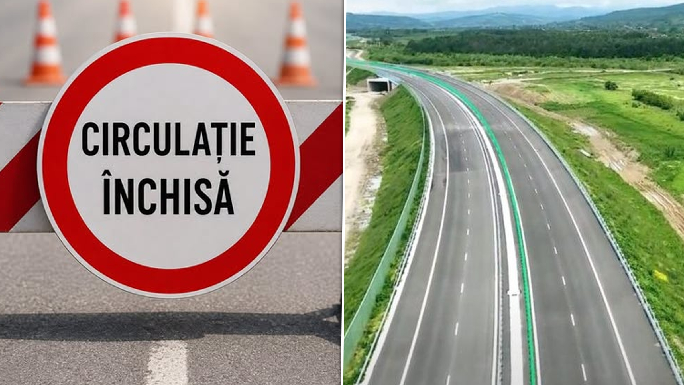 Circulația pe autostrada A1, între Sibiu și Boița, va fi închisă pentru lucrări de construcții