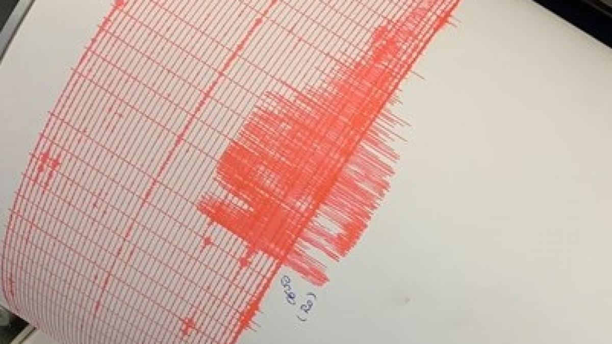 Două cutremure succesive în zona seismică Vrancea într-un interval de 20 de minute