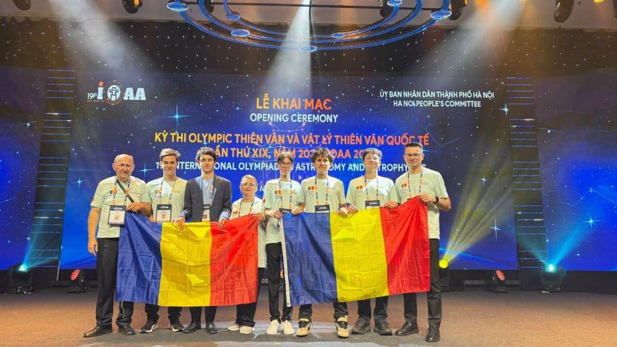 România a obținut cinci medalii la Olimpiada Internațională de Astronomie și Astrofizică de la Hanoi