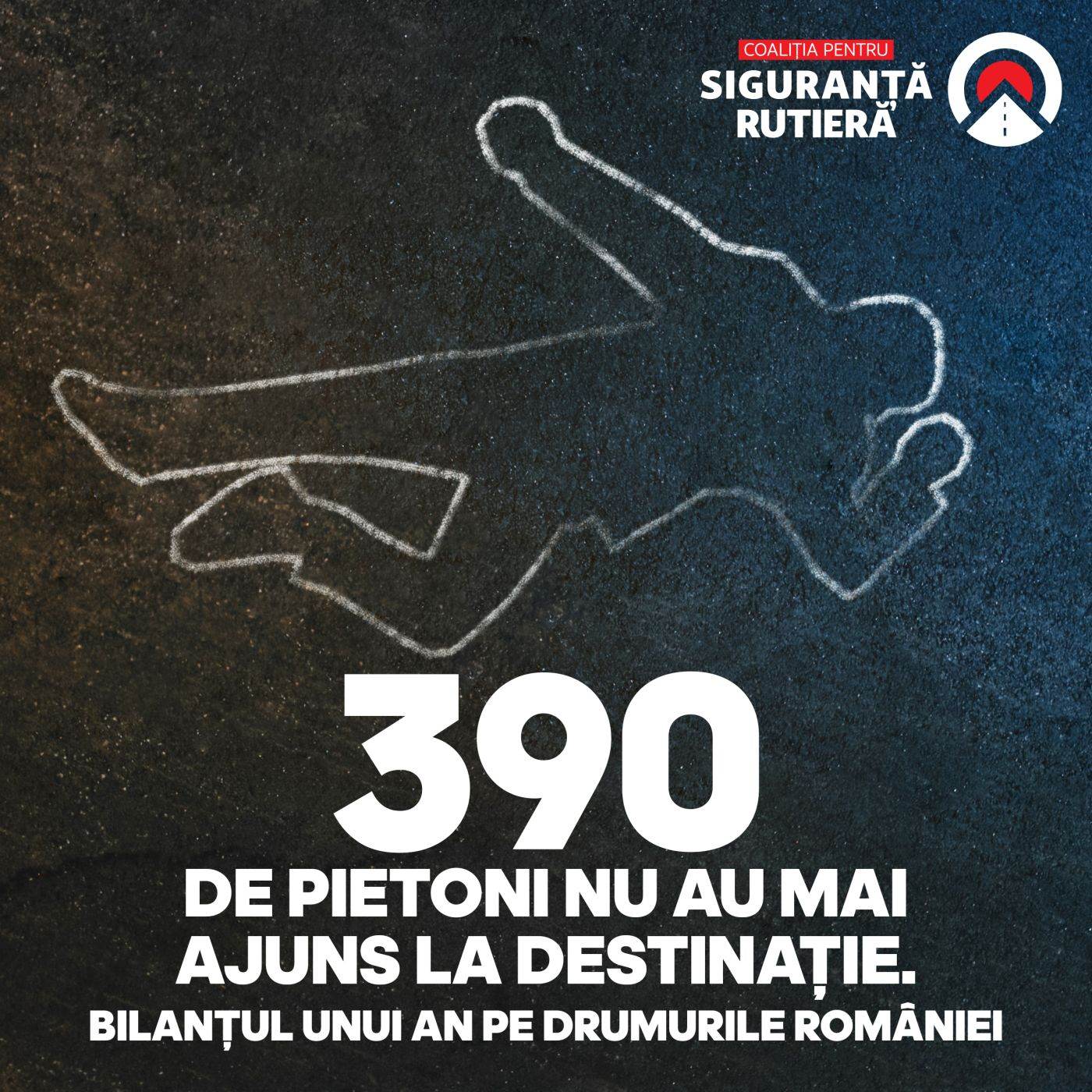Bilanțul tragic al pietonilor în România în 2025: 390 de persoane au decedat în accidente rutiere
