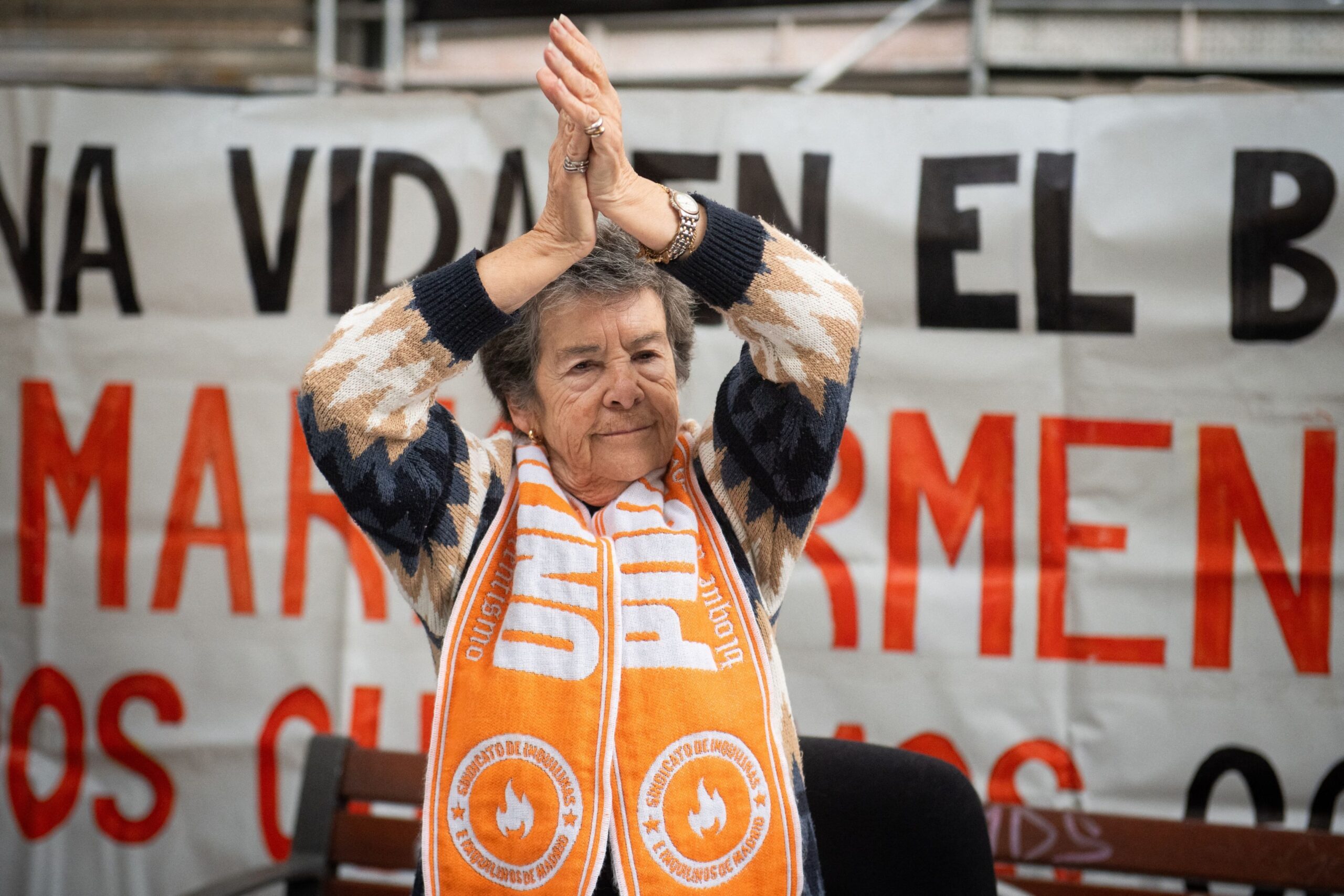 A murit Maricarmen, femeia de 87 de ani care a declanșat proteste masive în Spania din cauza crizei locuințelor