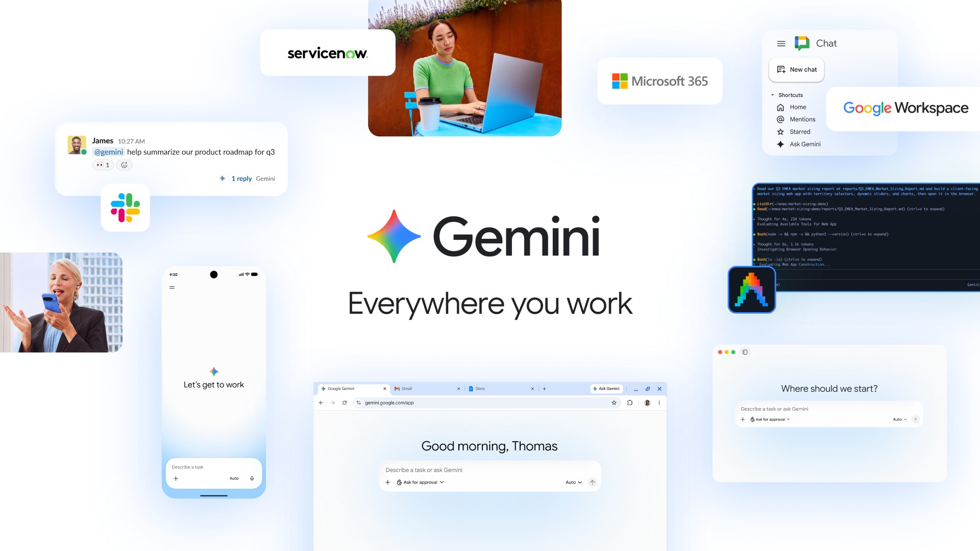 Google Cloud lansează Gemini, un agent AI universal pentru automatizarea sarcinilor în mediul enterprise