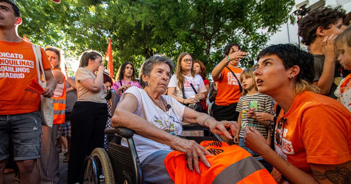 Mii de spanioli au mărșăluit în Madrid după moartea unei femei evacuate din locuință