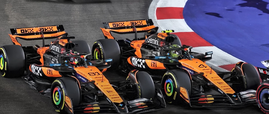 Incident între piloții McLaren în cursa Sprint de la Singapore: pierderi de puncte importante