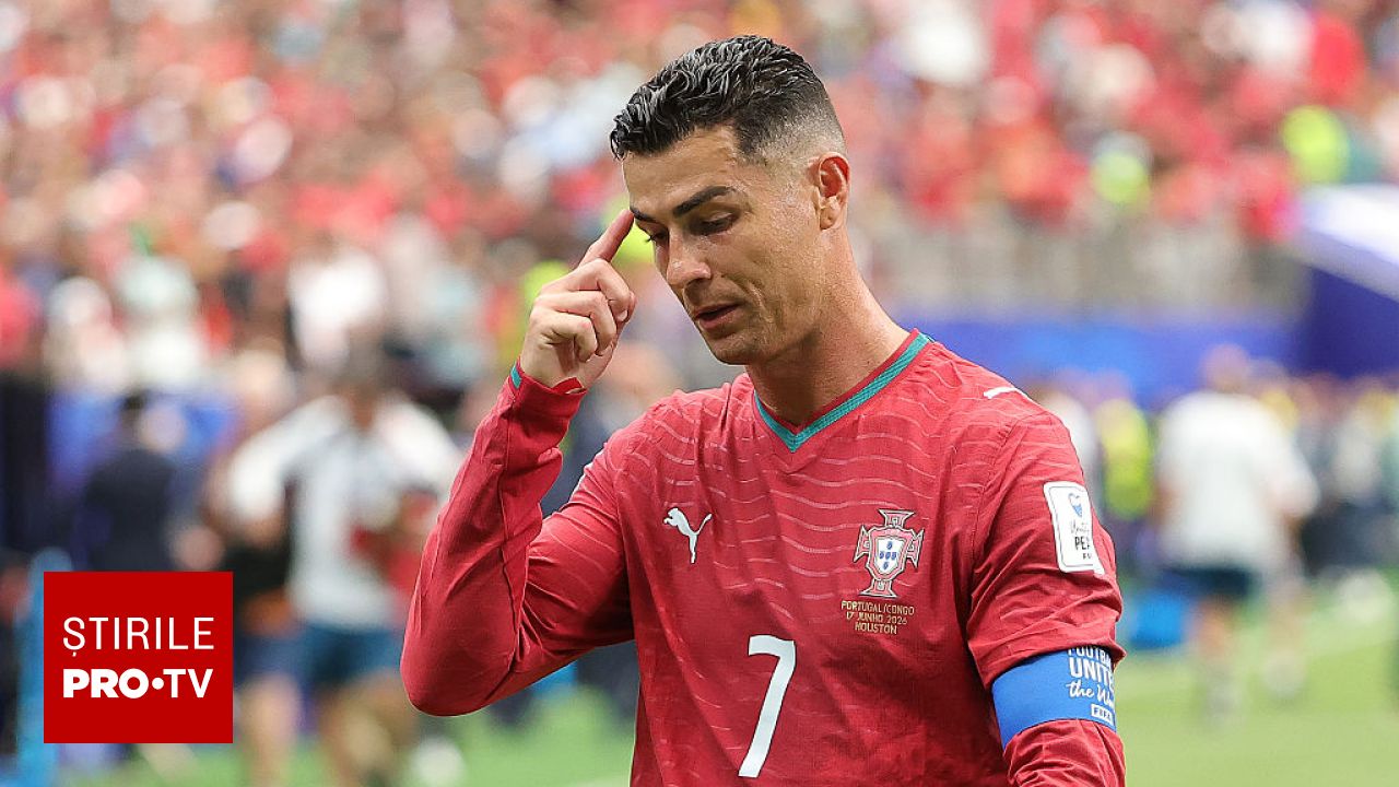 Cristiano Ronaldo este suspendat provizoriu de către Federația Portugheză de Fotbal
