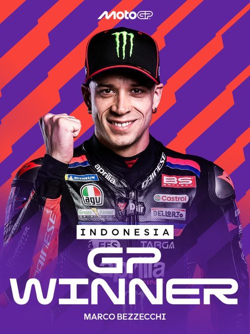 Marco Bezzecchi a câștigat Marele Premiu al Indoneziei, iar Jorge Martin a recăpătat conducerea în MotoGP