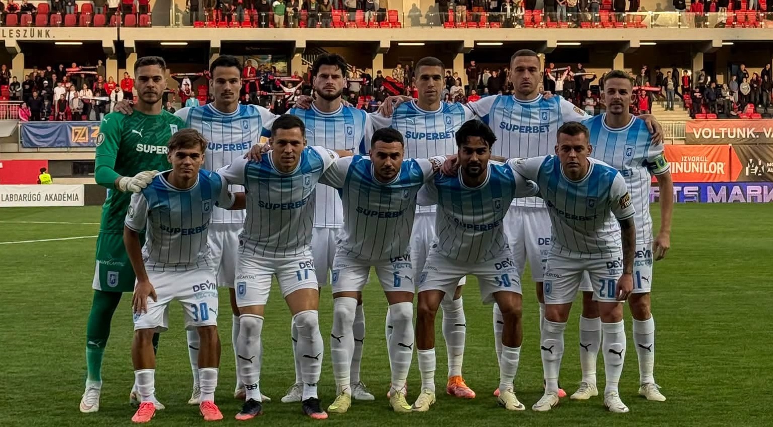 Universitatea Craiova a învins Csikszereda cu 1-0 și a ocupat locul al doilea în clasament
